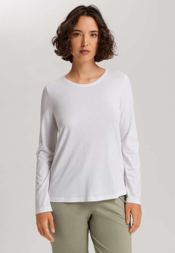 Sleep And Lounge Relaxed Round Neck Top - Image 2