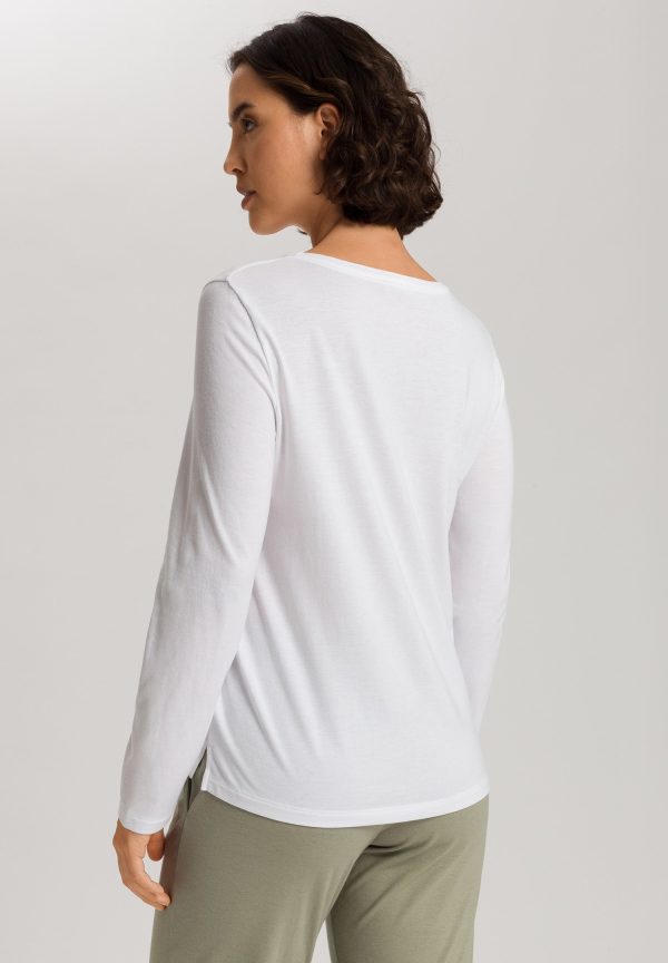 Sleep And Lounge Relaxed Round Neck Top - Image 3