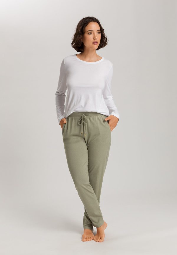 Sleep And Lounge Relaxed Round Neck Top - Image 4