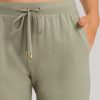 Sleep And Lounge Cotton Blend Drawstring Pants - Image 5
