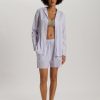 Sleep And Lounge Relaxed Cotton Shorts - Image 4