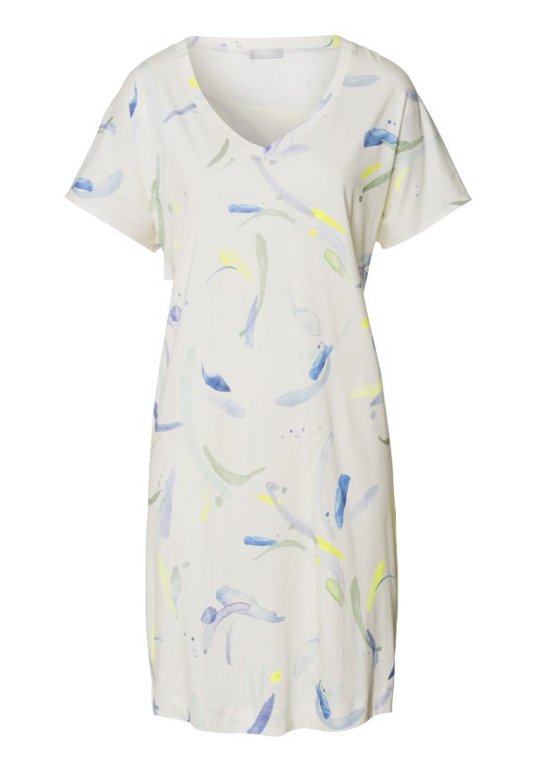 Sleep And Lounge V-Neck Cotton Nightgown