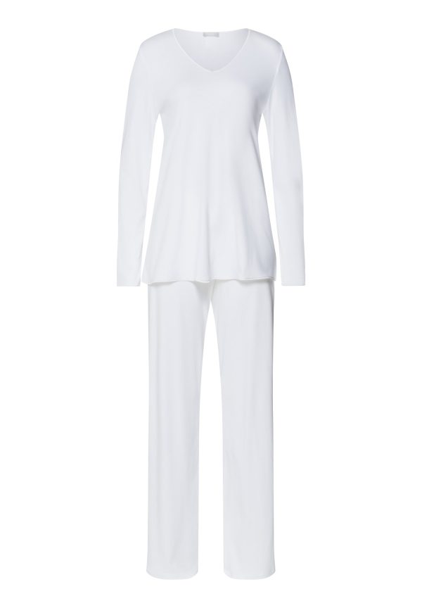 Cotton Silk V-Neck Cotton Pajama Set