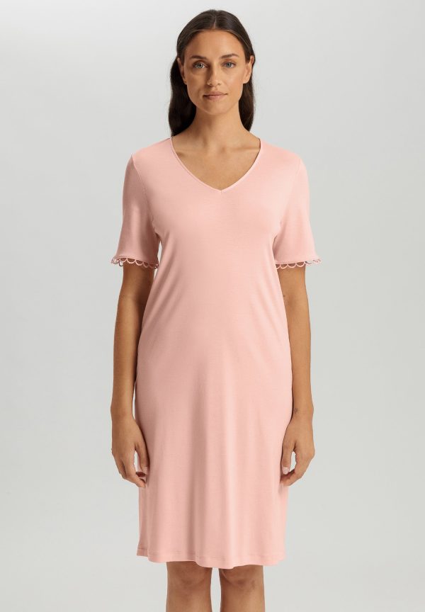 Anouk V-Neck Cotton Nightgown - Image 2