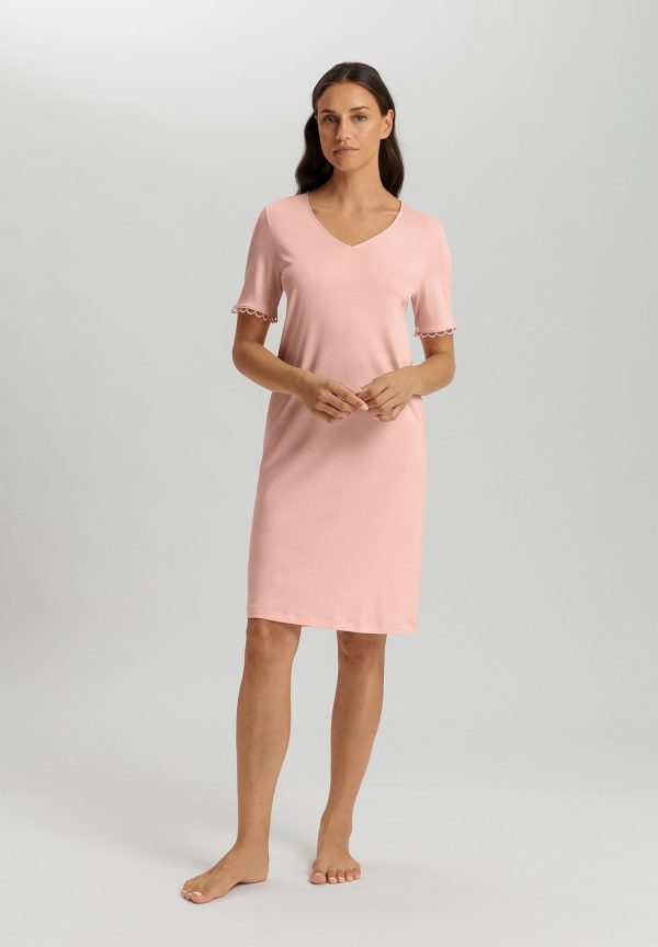 Anouk V-Neck Cotton Nightgown - Image 4