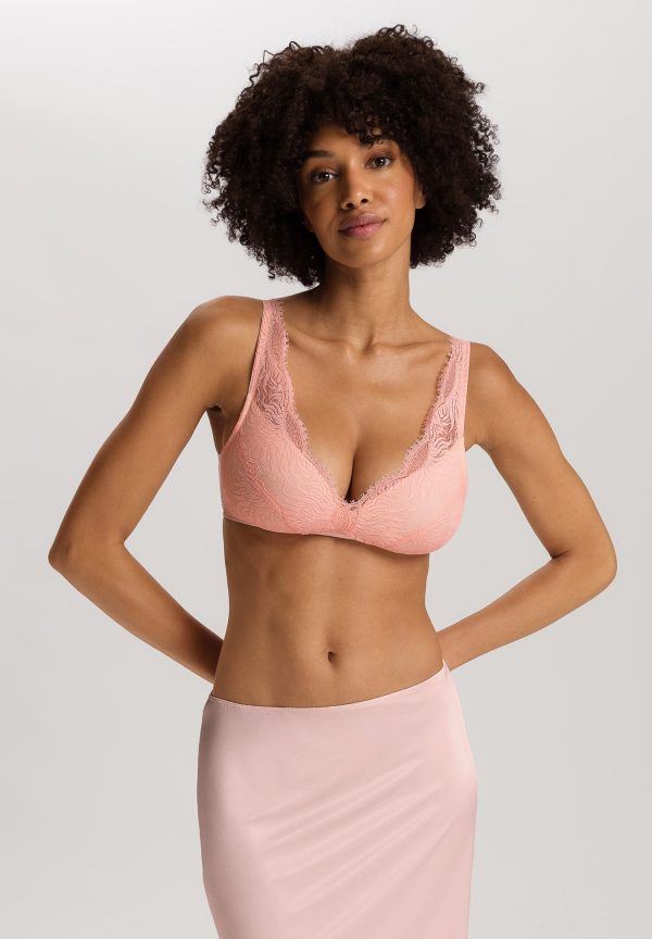Gale Lace Trim Soft Cup Spacer Bra - Image 2
