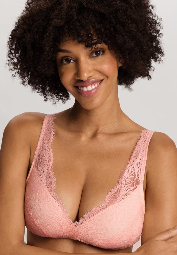 Gale Lace Trim Soft Cup Spacer Bra - Image 5