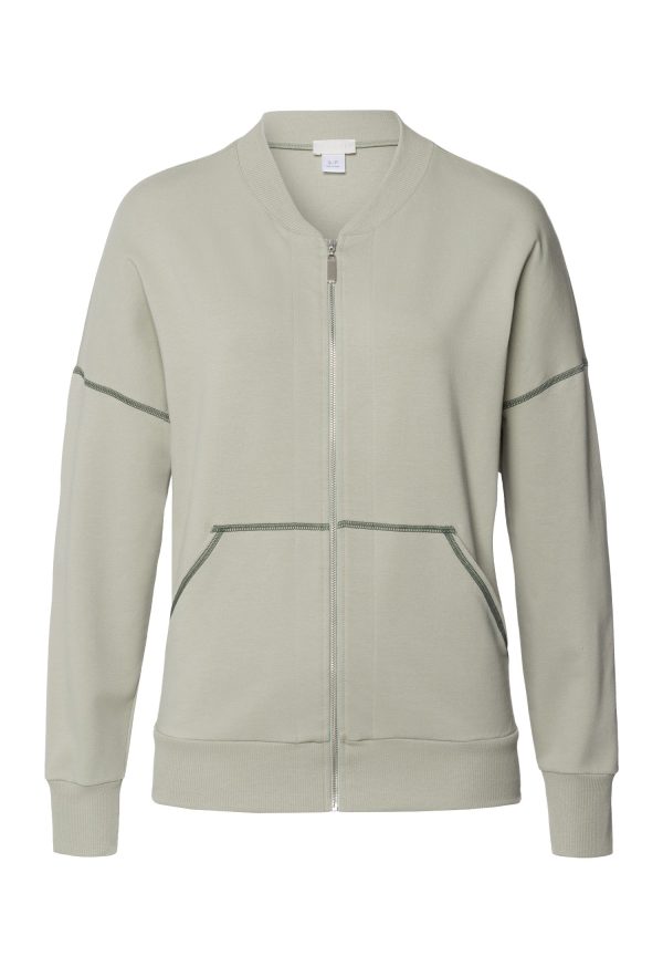 Natural Living Organic Cotton Zip-Up Jacket