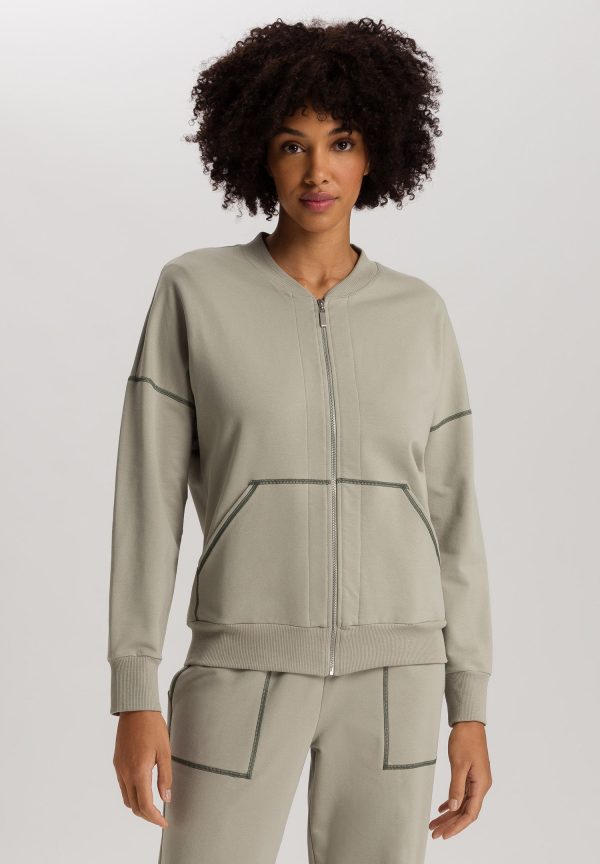 Natural Living Organic Cotton Zip-Up Jacket - Image 2