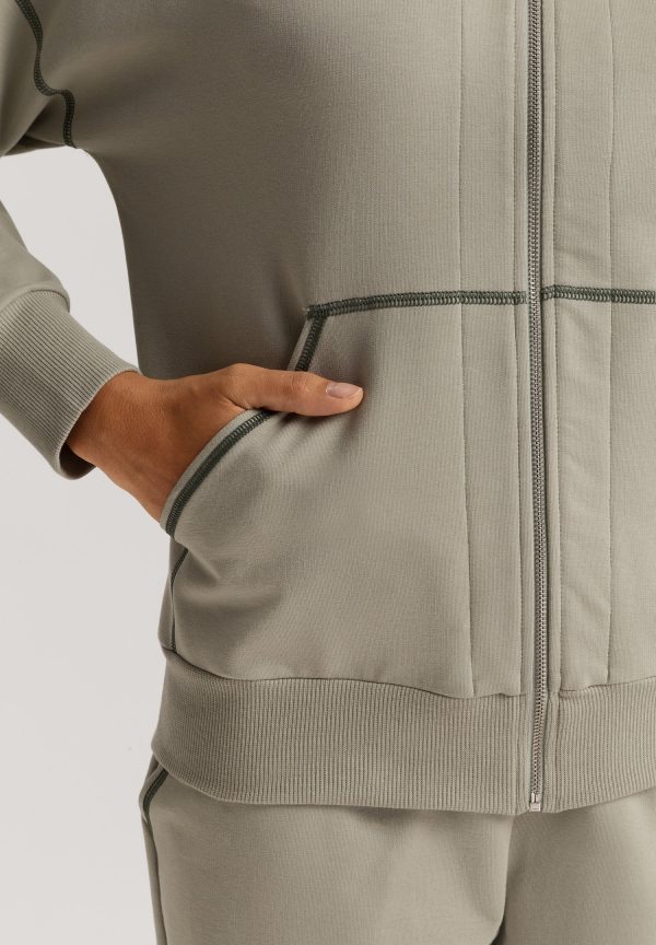 Natural Living Organic Cotton Zip-Up Jacket - Image 5