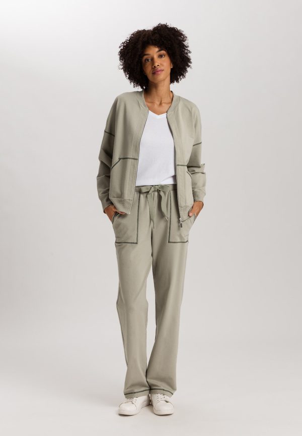 Natural Living Organic Cotton Drawstring Lounge Pants - Image 4