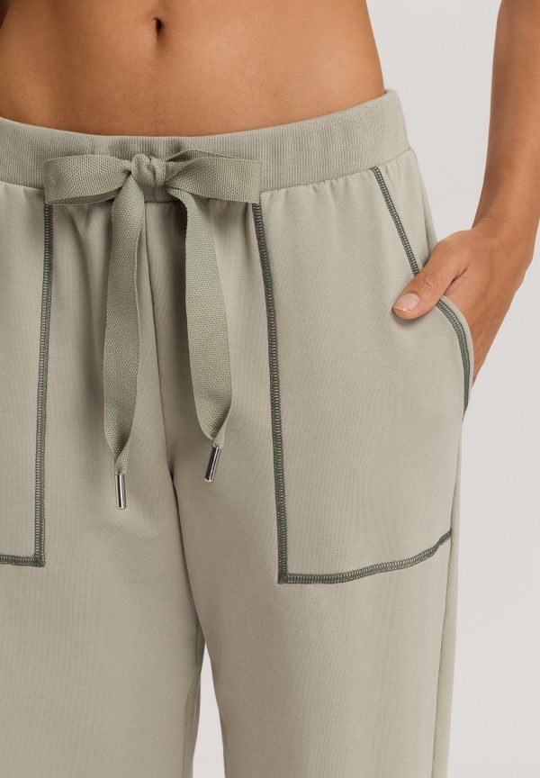 Natural Living Organic Cotton Drawstring Lounge Pants - Image 5