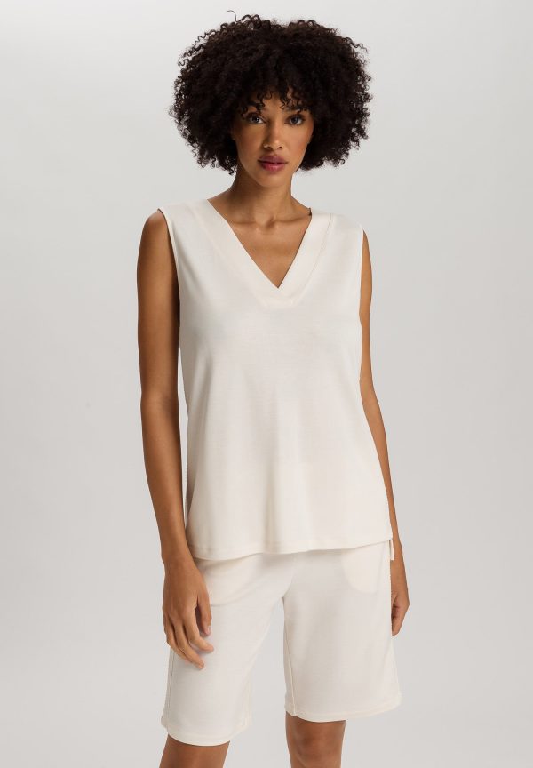 Pure Comfort Tencel™ V-Neck Tank Top - Image 2