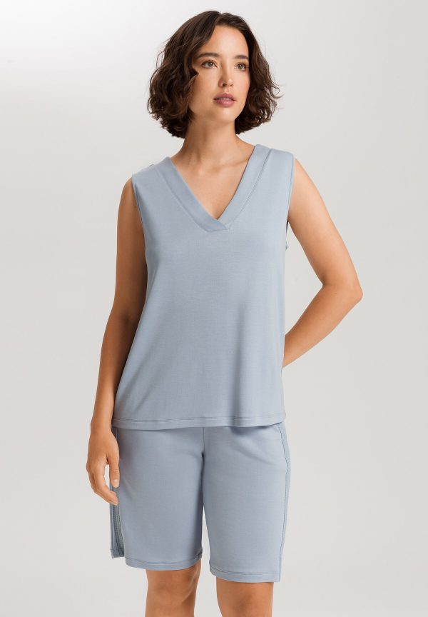 Pure Comfort Tencel™ V-Neck Tank Top - Image 2