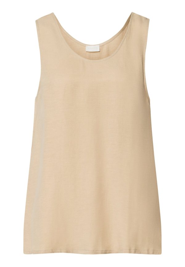 Urban Casuals Relaxed Linen Blend Tank Top