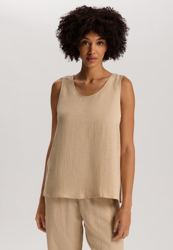 Urban Casuals Relaxed Linen Blend Tank Top - Image 2