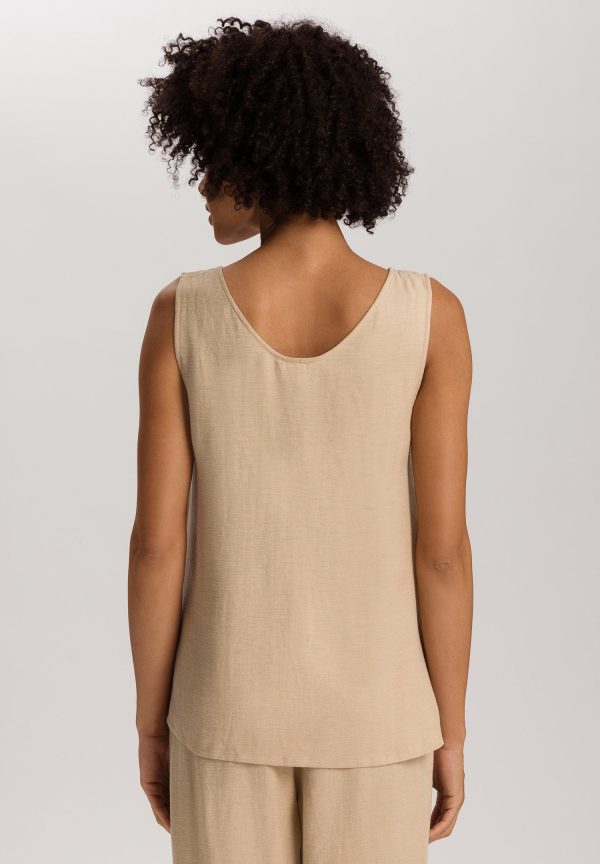 Urban Casuals Relaxed Linen Blend Tank Top - Image 3