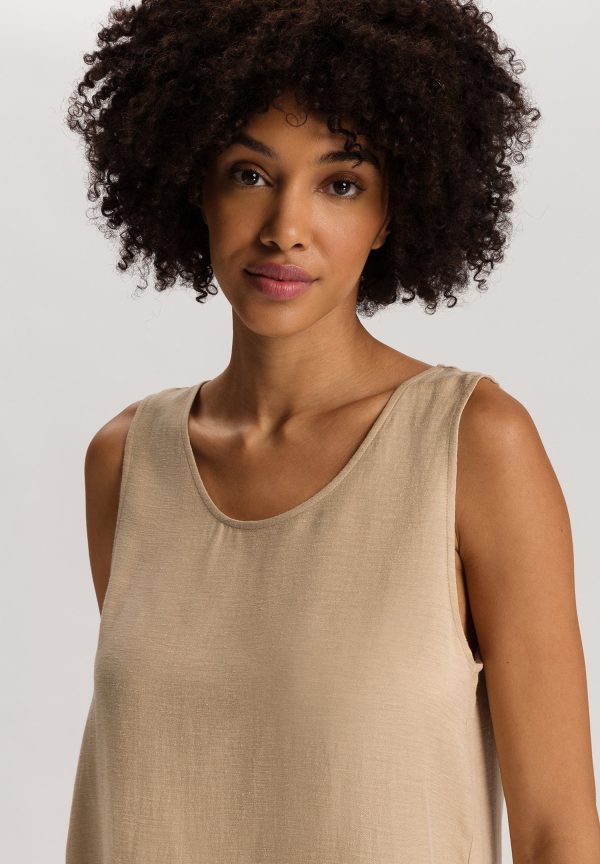 Urban Casuals Relaxed Linen Blend Tank Top - Image 5