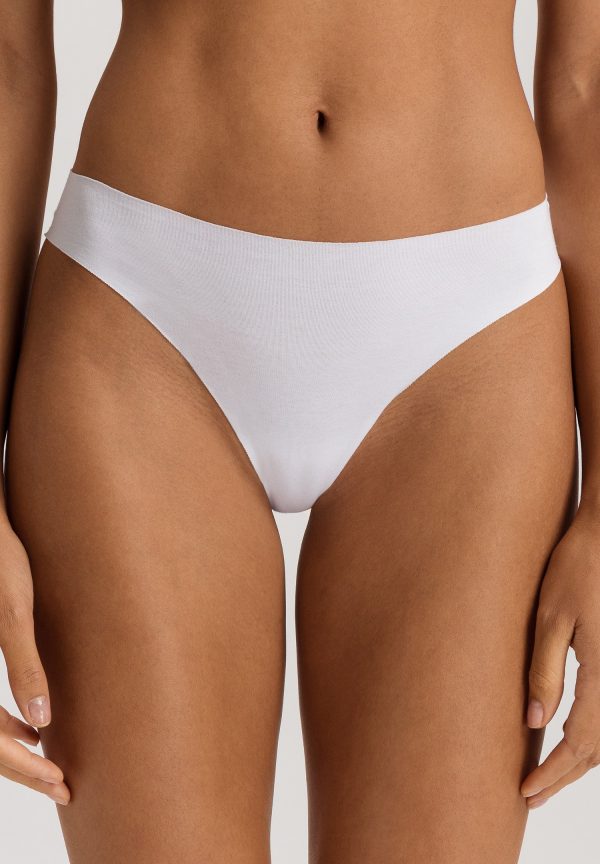Invisible Cotton Cotton Blend Thong - Image 2