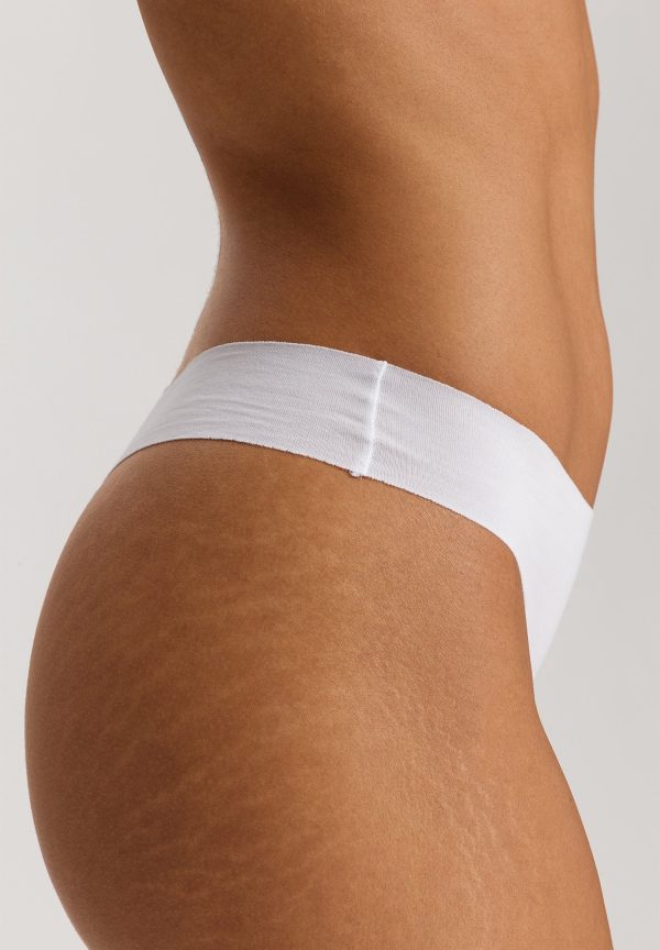 Invisible Cotton Cotton Blend Thong - Image 5