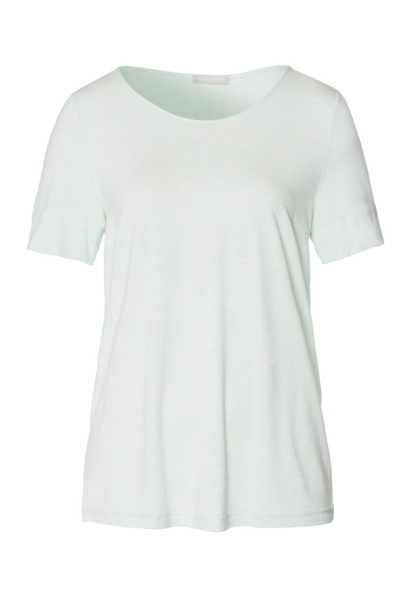 Natural Elegance Relaxed Round Neck Top