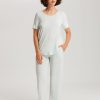 Natural Elegance Relaxed Round Neck Top - Image 4