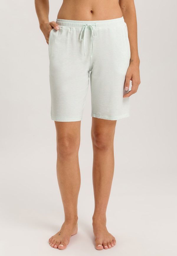 Natural Elegance Drawstring Lounge Shorts - Image 2