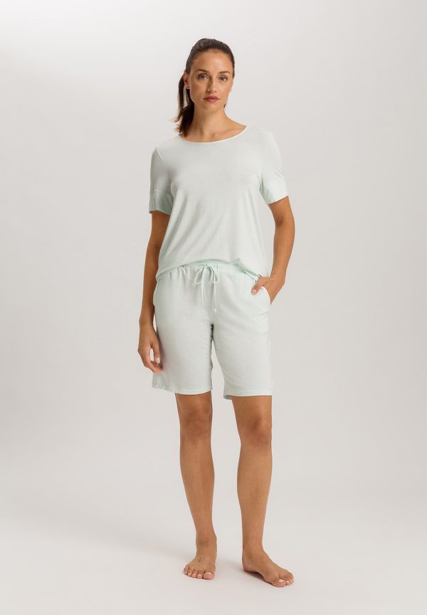Natural Elegance Drawstring Lounge Shorts - Image 4