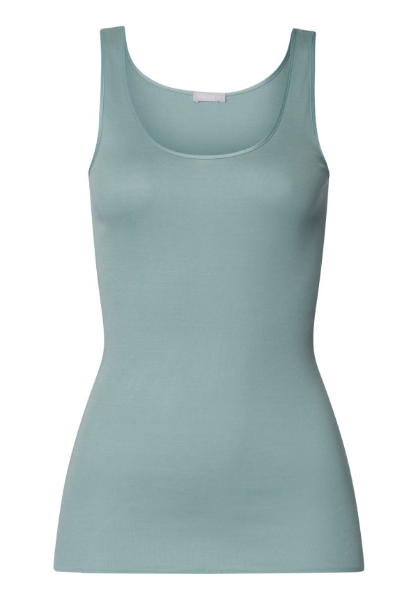 Cotton Seamless Round Neck Cotton Tank Top