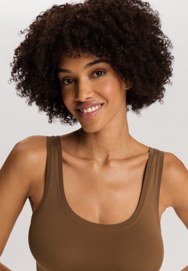 Touch Feeling Round Neck Tank Top - Image 5