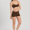Touch Feeling Spaghetti Crop Top - Image 4