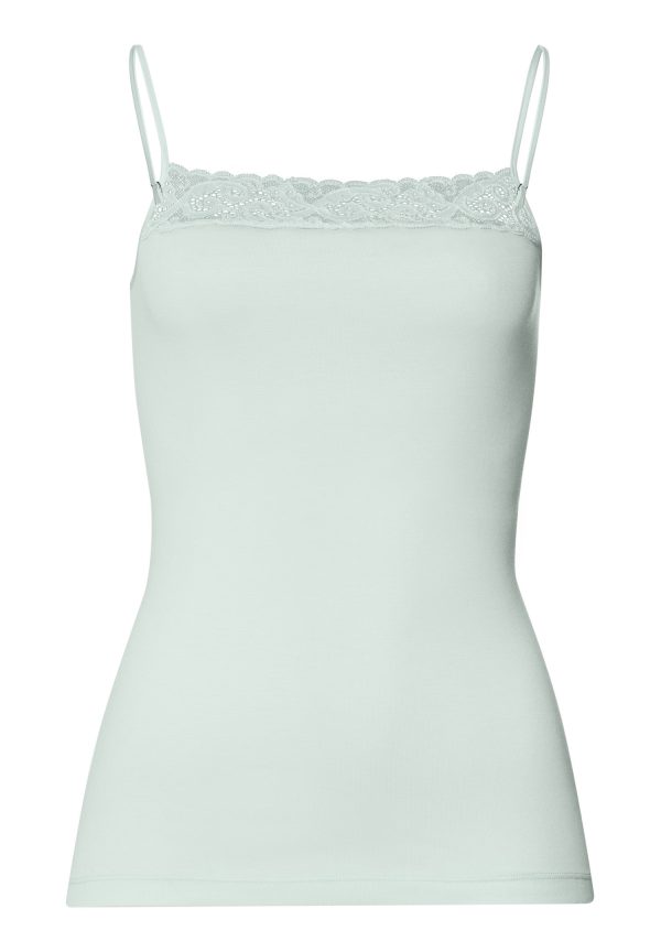 Moments Lace Trim Cotton Camisole