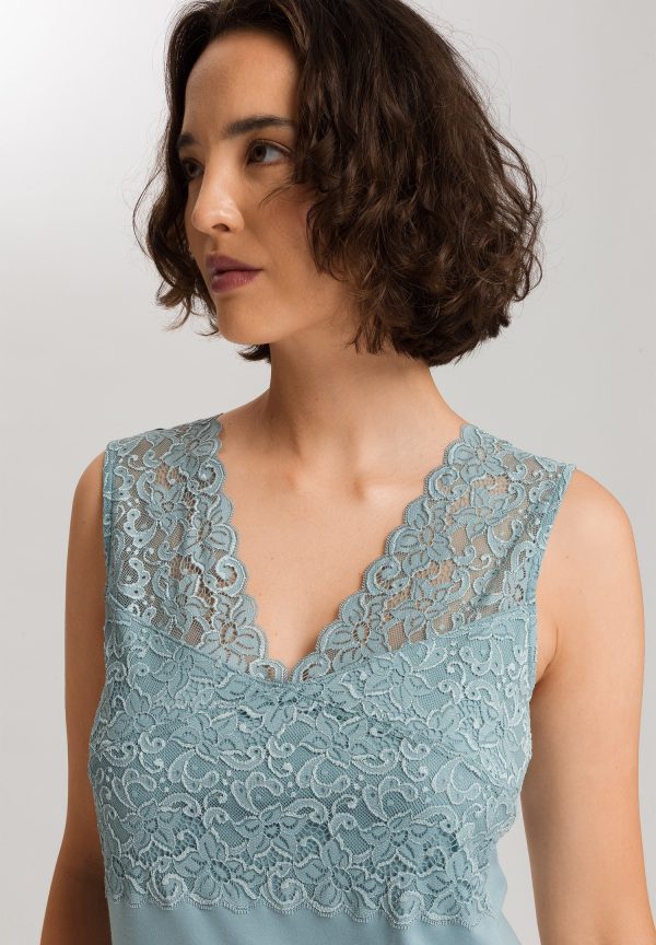 Moments V-Neck Cotton Tank Nightgown - Image 5
