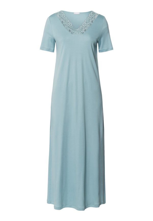 Moments Lace Trim Cotton Nightgown