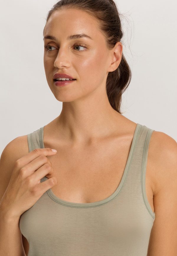 Ultralight Round Neck Cotton Tank Top - Image 5