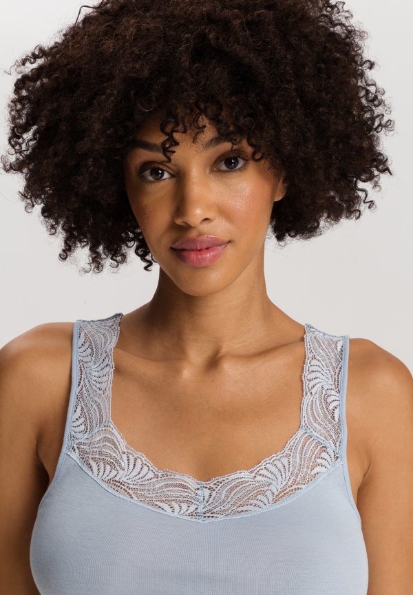 Cotton Delight Lace-Trim Cotton Tank Top - Image 5