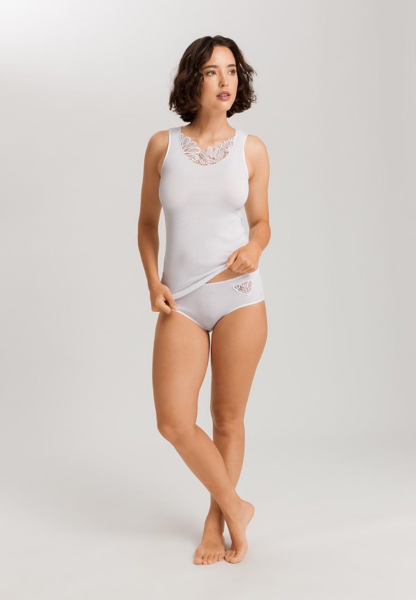 Belina Round Neck Cotton Tank Top - Image 4