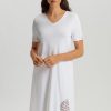 Belina V-Neck Cotton Nightgown - Image 2