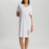 Belina V-Neck Cotton Nightgown - Image 4