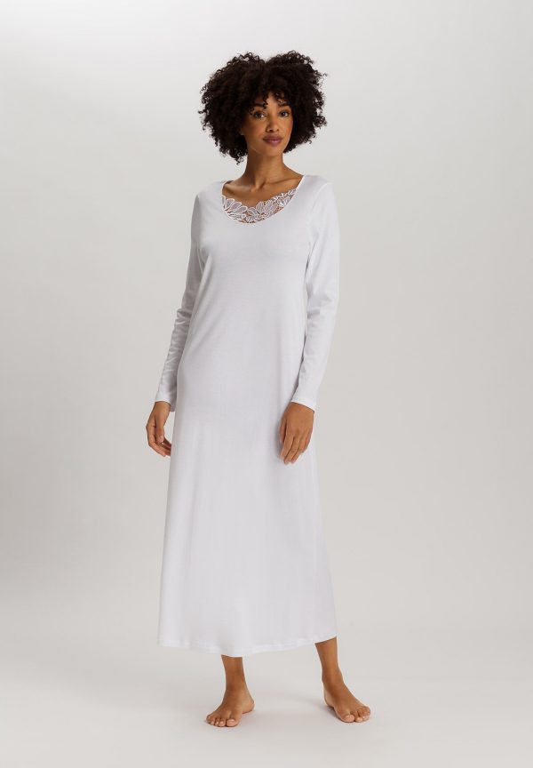 Belina Embroidered Cotton Nightgown - Image 2