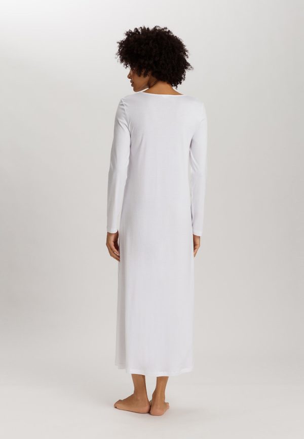 Belina Embroidered Cotton Nightgown - Image 3