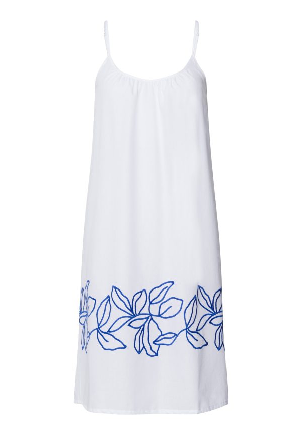 Liz Embroidered Cotton Chemise