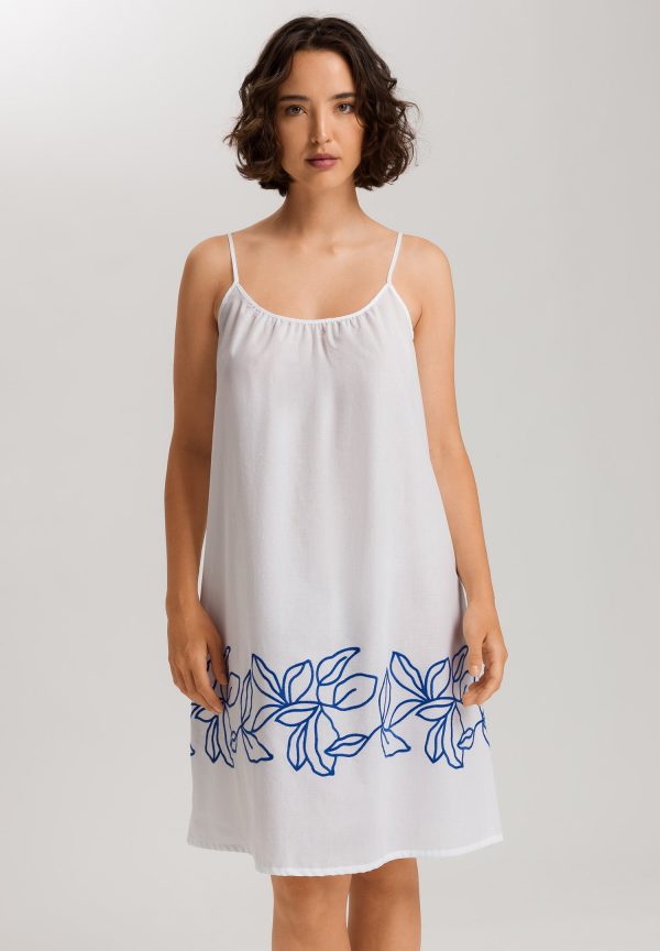 Liz Embroidered Cotton Chemise - Image 2