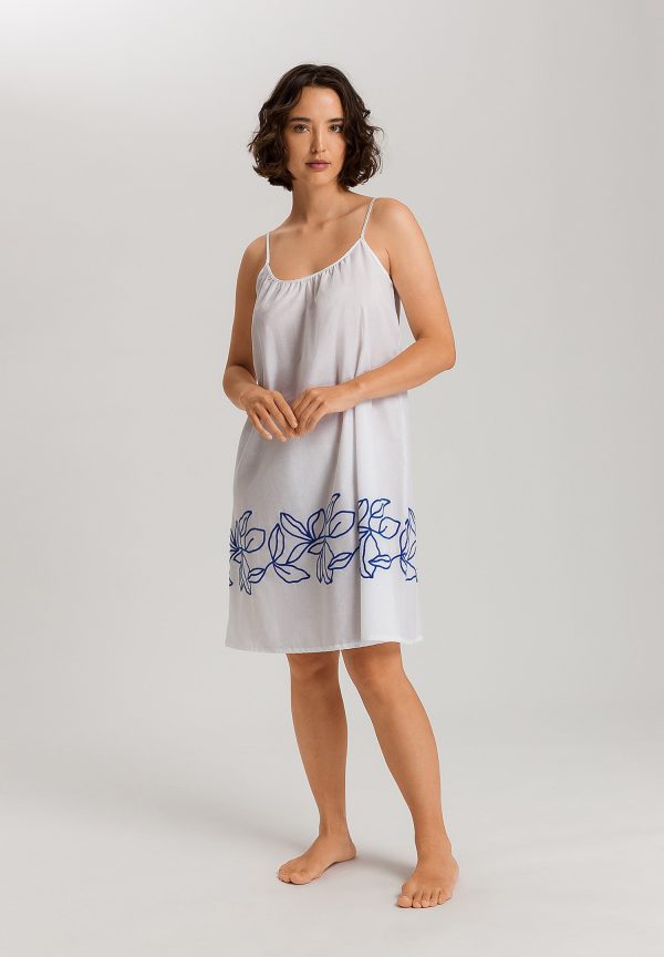 Liz Embroidered Cotton Chemise - Image 4