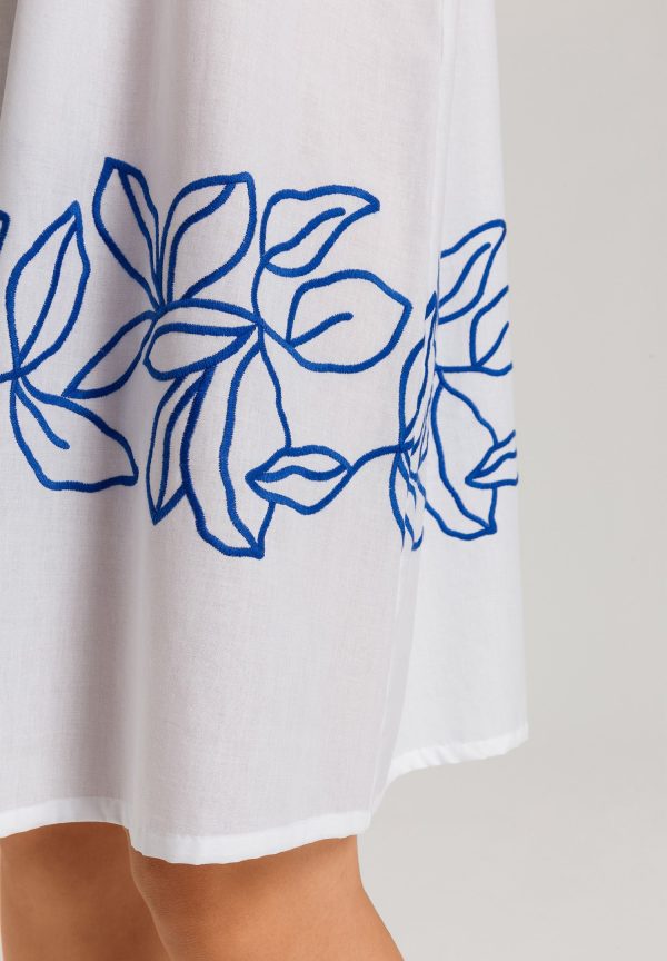 Liz Embroidered Cotton Chemise - Image 5