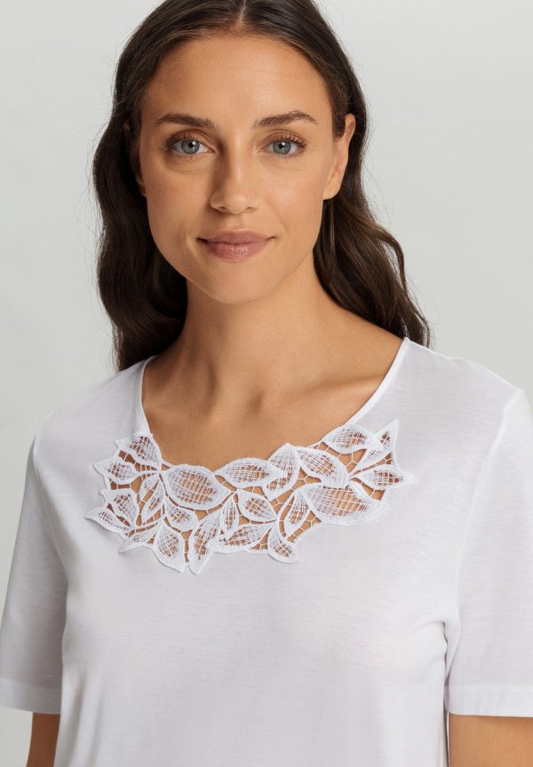 Liz Embroidered Cotton Nightgown - Image 5