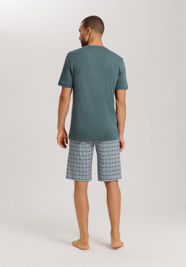 Night And Day Crew Neck Cotton Pajama Set - Image 3