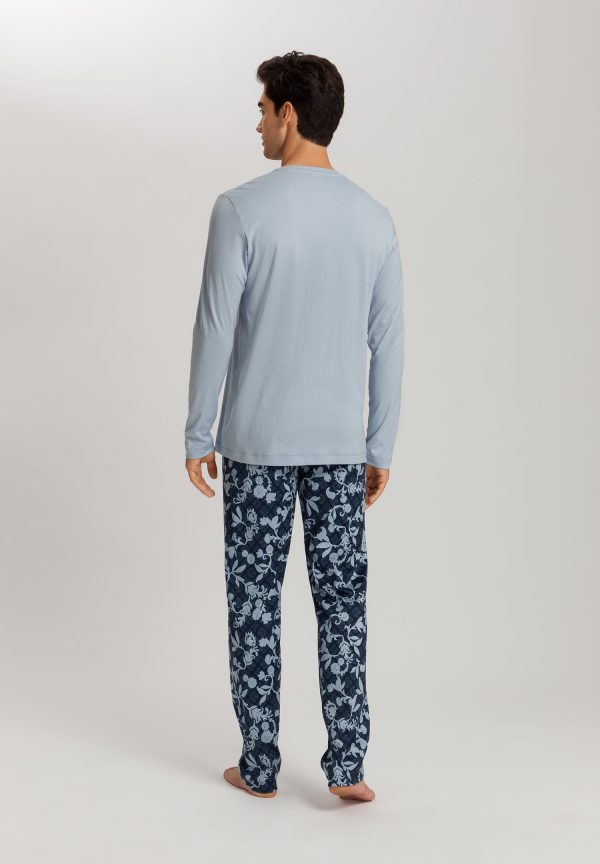 Night And Day Crew Neck Cotton Pajama Set - Image 3