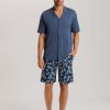 Night And Day Button Front Cotton Pajama Set - Image 2