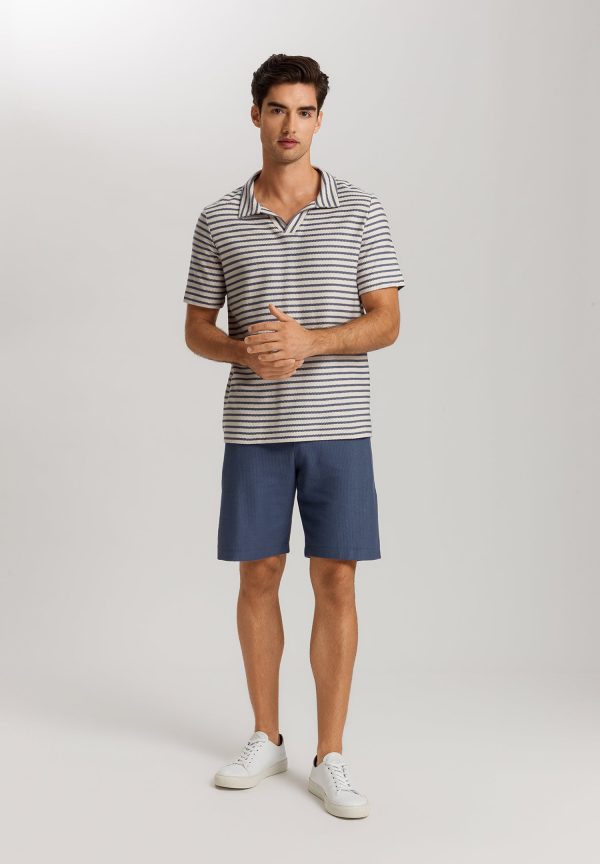 Loungy Summer Organic Cotton Drawstring Shorts - Image 4